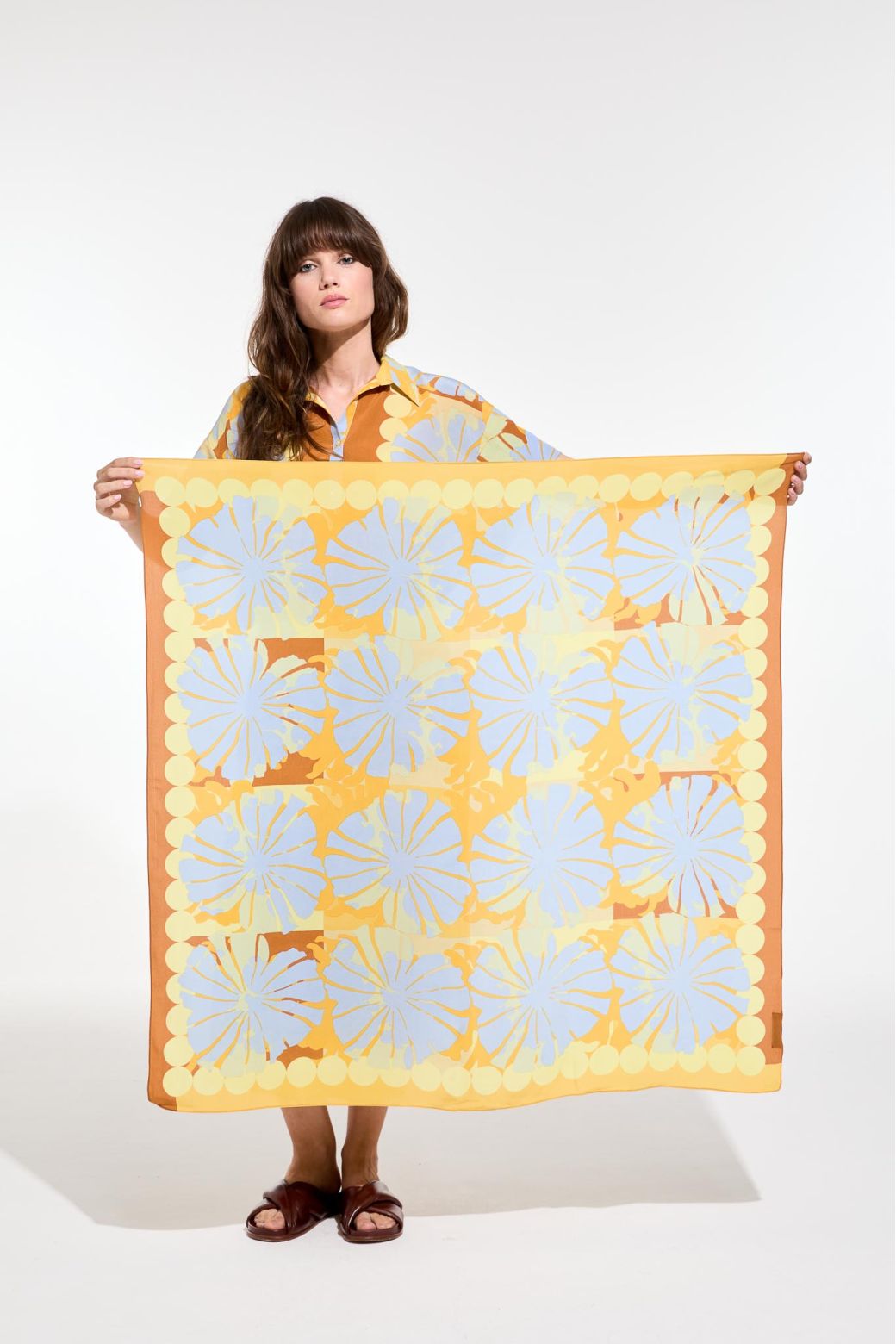 I - CitrinePoppy Scarf Pack Of 2