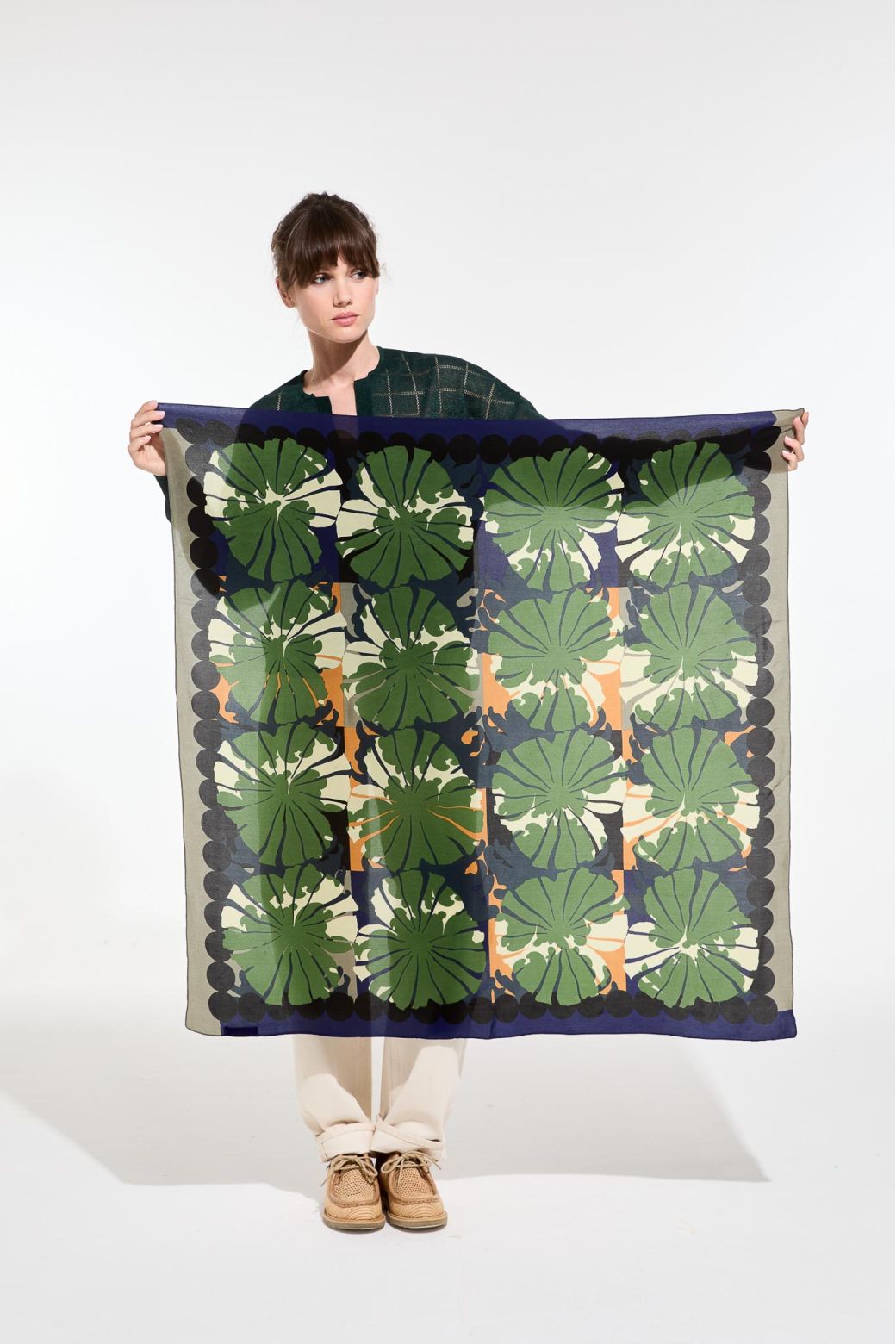 I - GreenPoppy Scarf Pack Of 2