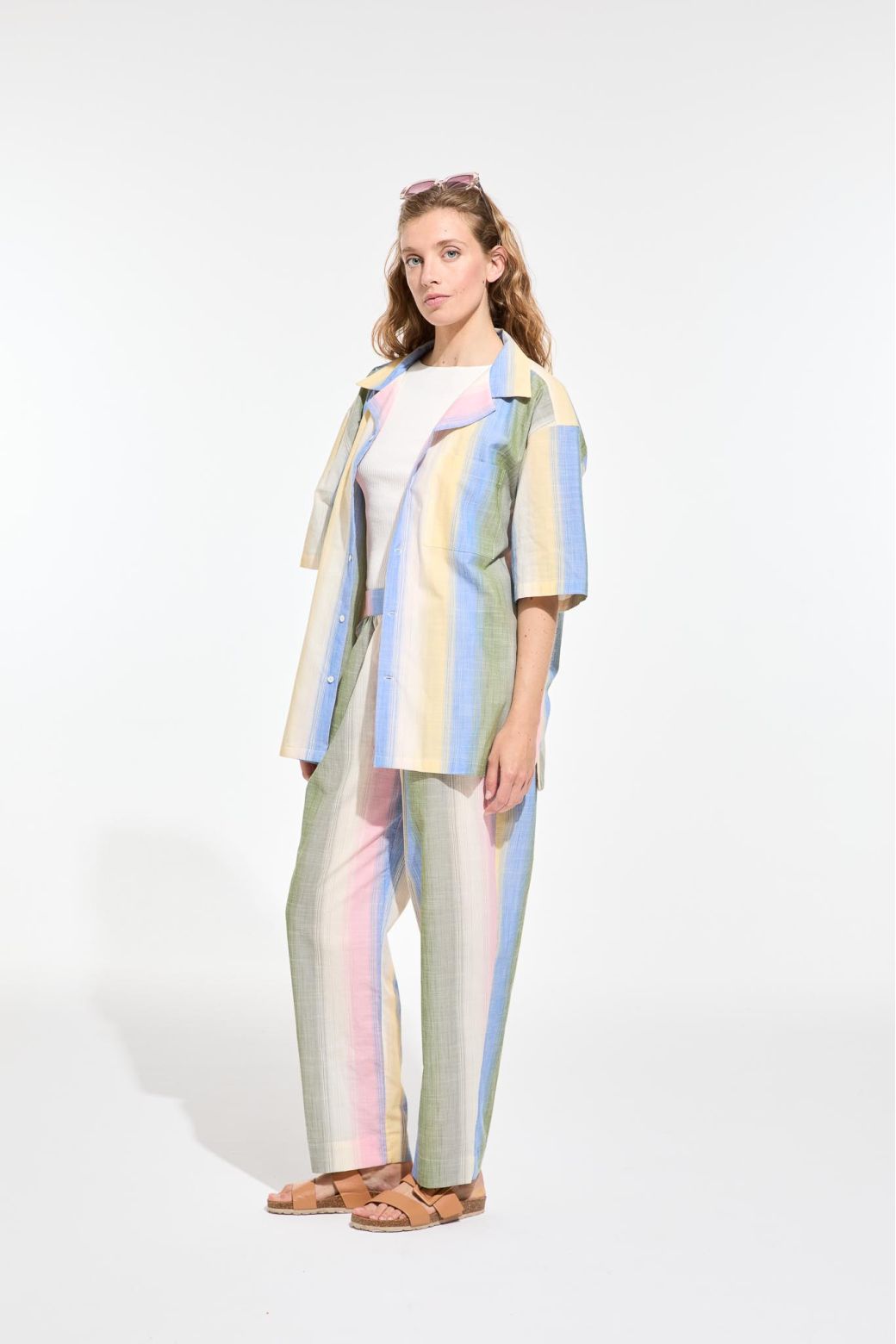 202 - Multicolor Homy Horizon Shirt Pack Of 2