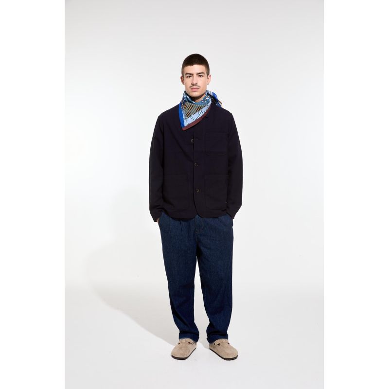 J - FoulardPollen Bleu Lot De 2