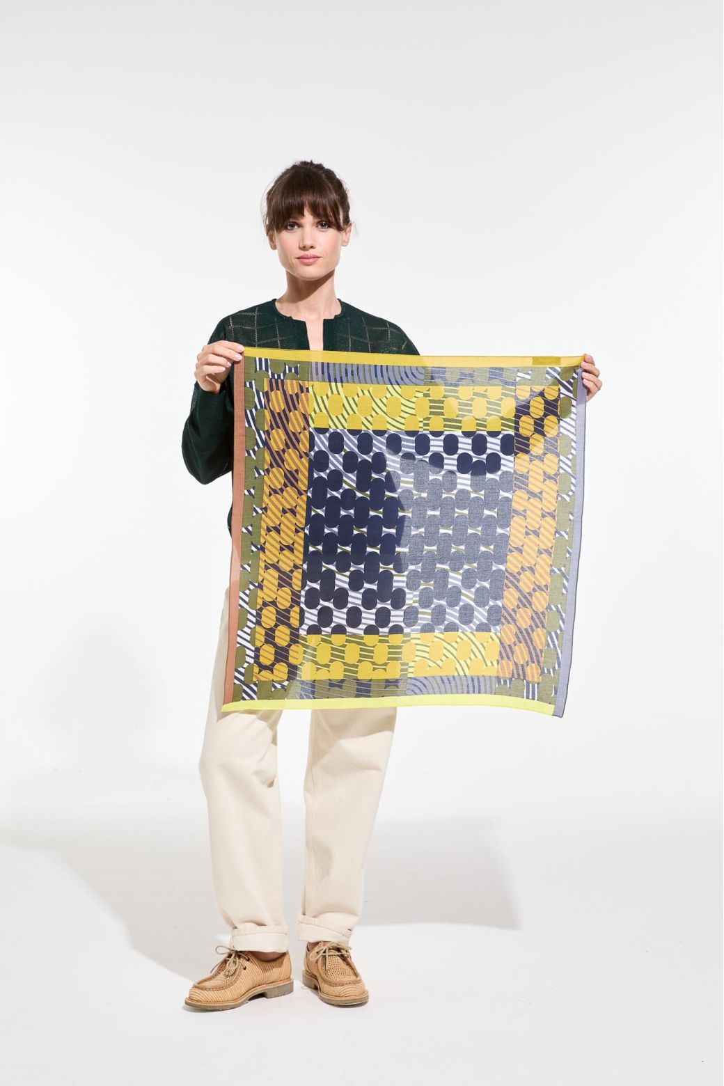 J - LimePollen Scarf Pack Of 2