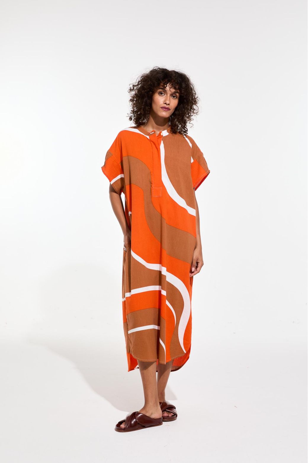 100 - Orange Syracuse Madone Dress Pack Of 2