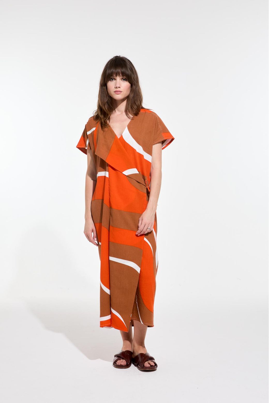 100 - Orange Celia Madone Dress Pack Of 2