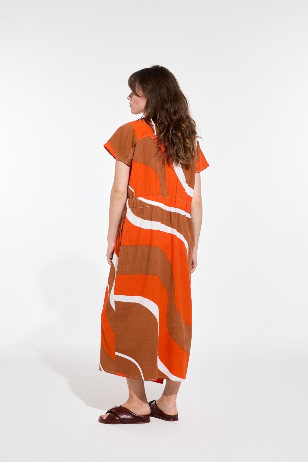 100 - Orange Celia Madone Dress Pack Of 2