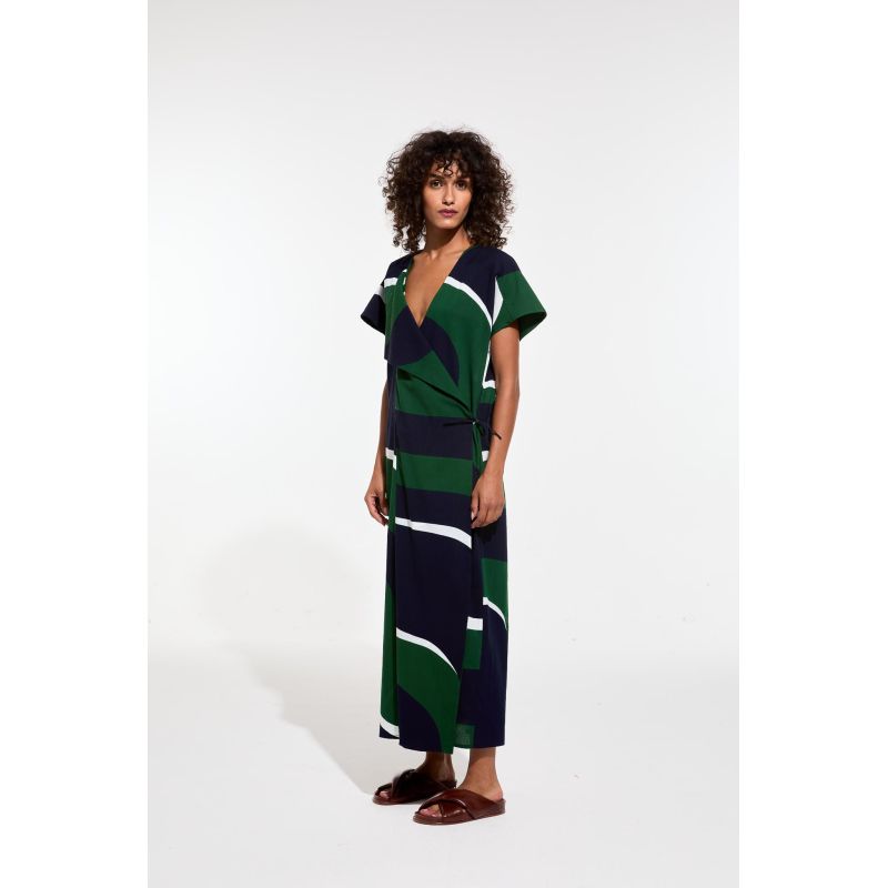 100 - Robe Celia Madone Vert Lot De 2