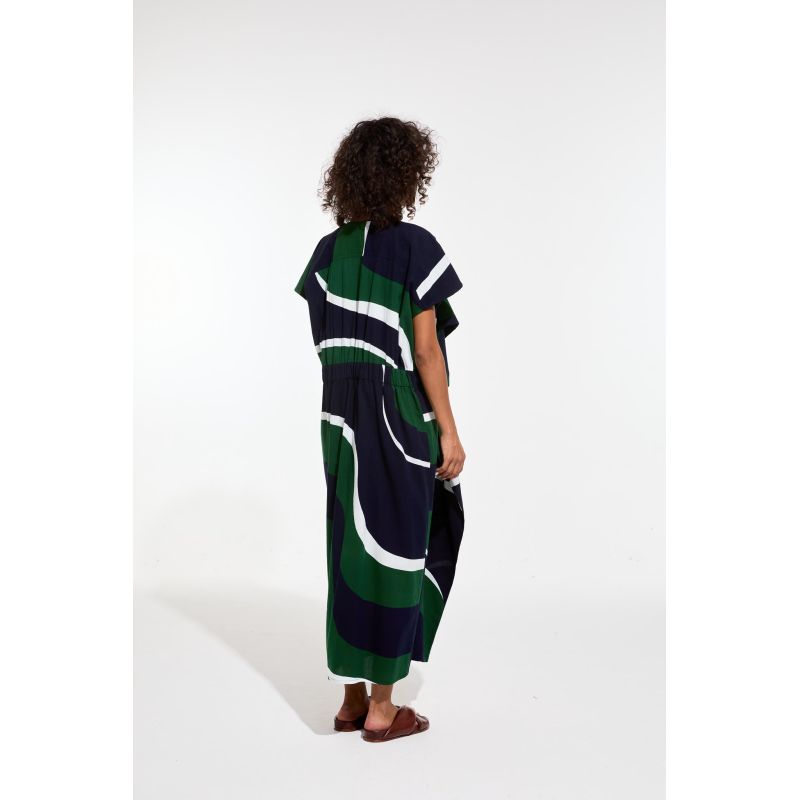 100 - Robe Celia Madone Vert Lot De 2