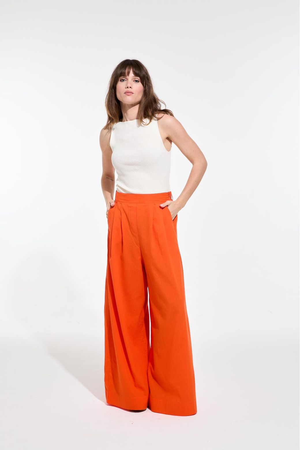 100 - Orange Penelope Madone Pants Pack Of 2