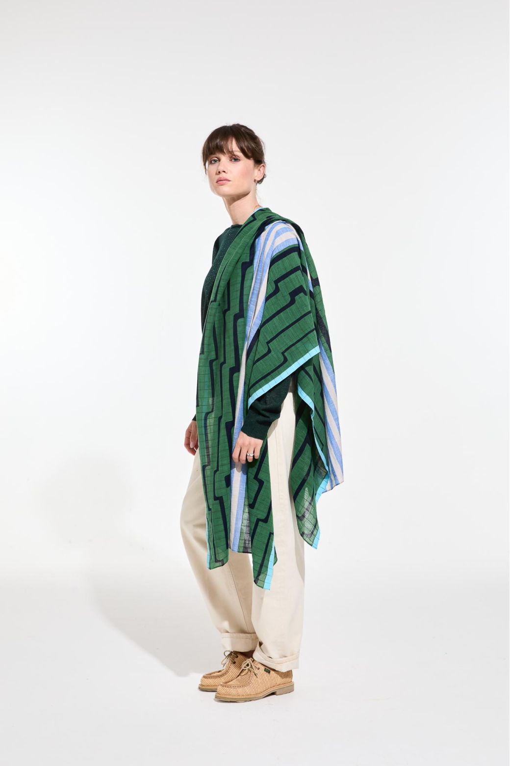 L - AmazonCeleste Scarf Pack Of 2