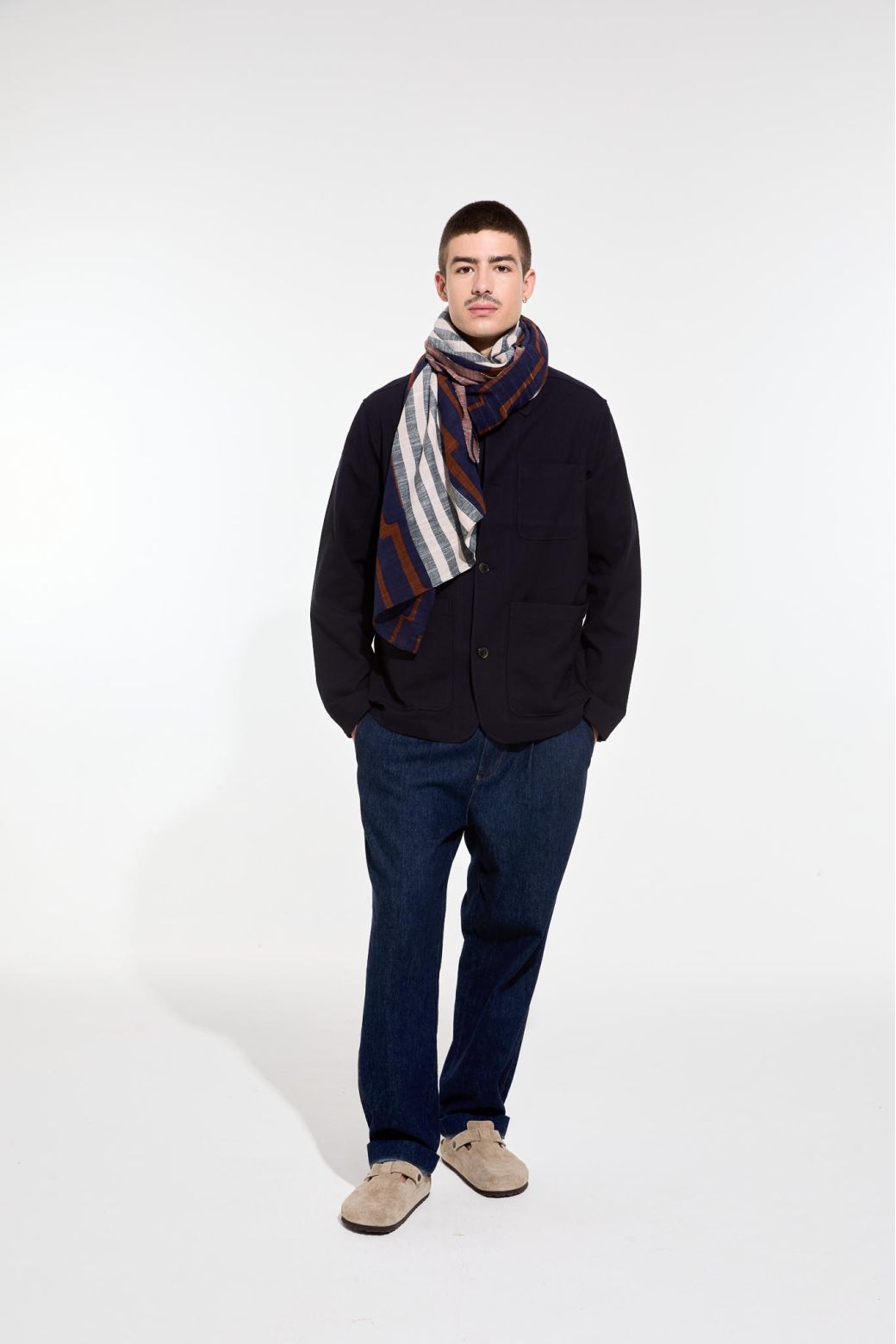 L - NightCeleste Scarf Pack Of 2