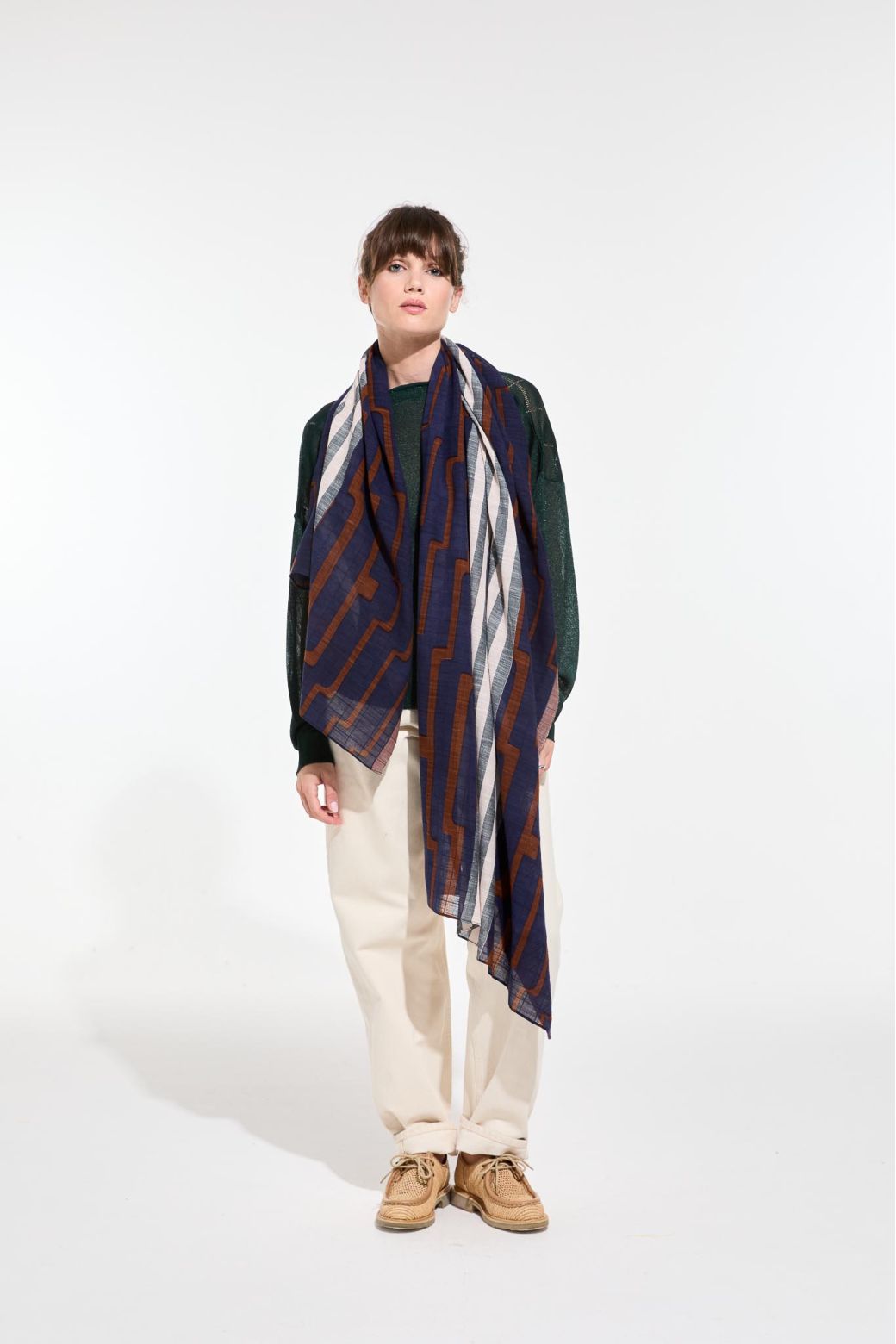 L - NightCeleste Scarf Pack Of 2