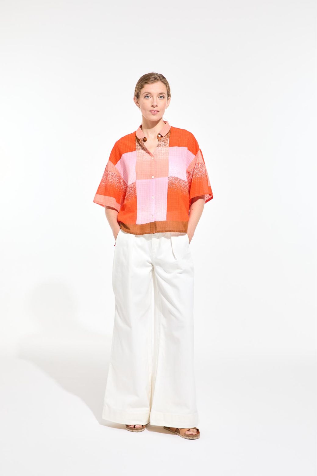 203 - Orange Andrew NuanceShirt Pack Of 2