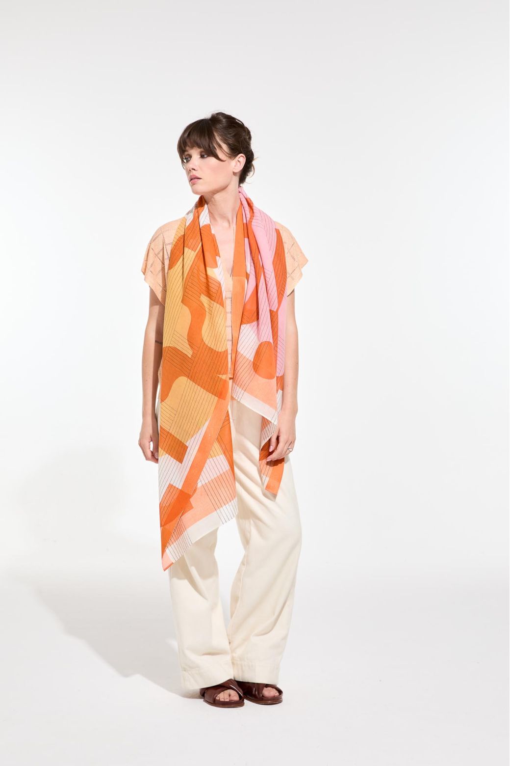 N - Reddish PinkLyrique Scarf Pack Of 2