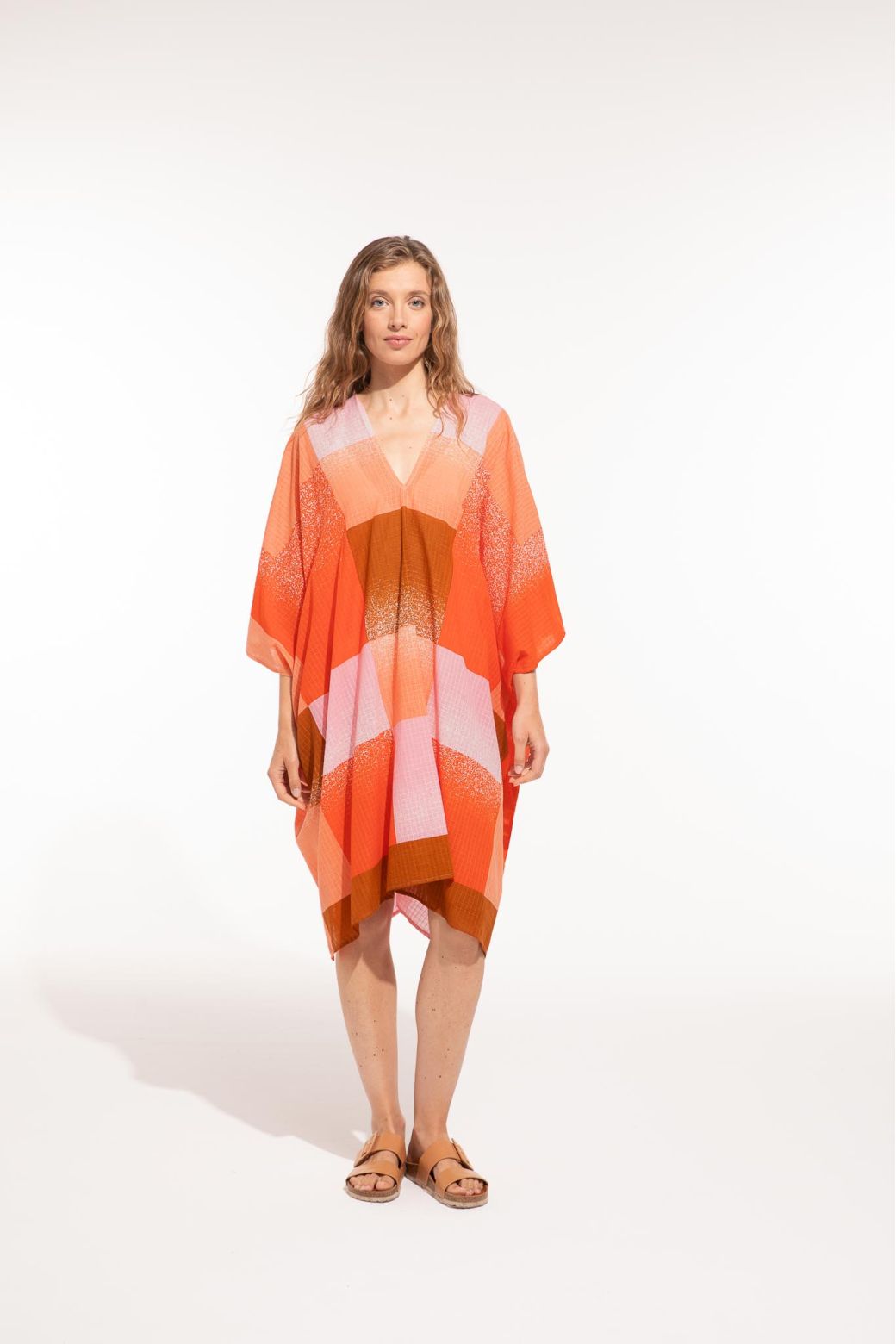 203 - Orange Elia NuanceDress Pack Of 2