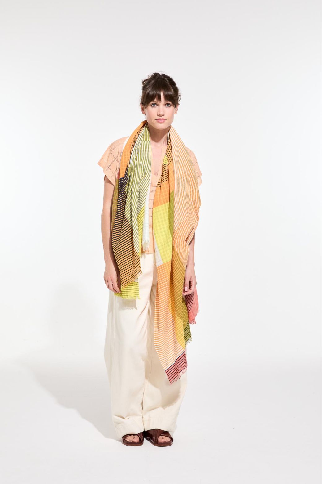 O - AmberEttore Scarf Pack Of 2