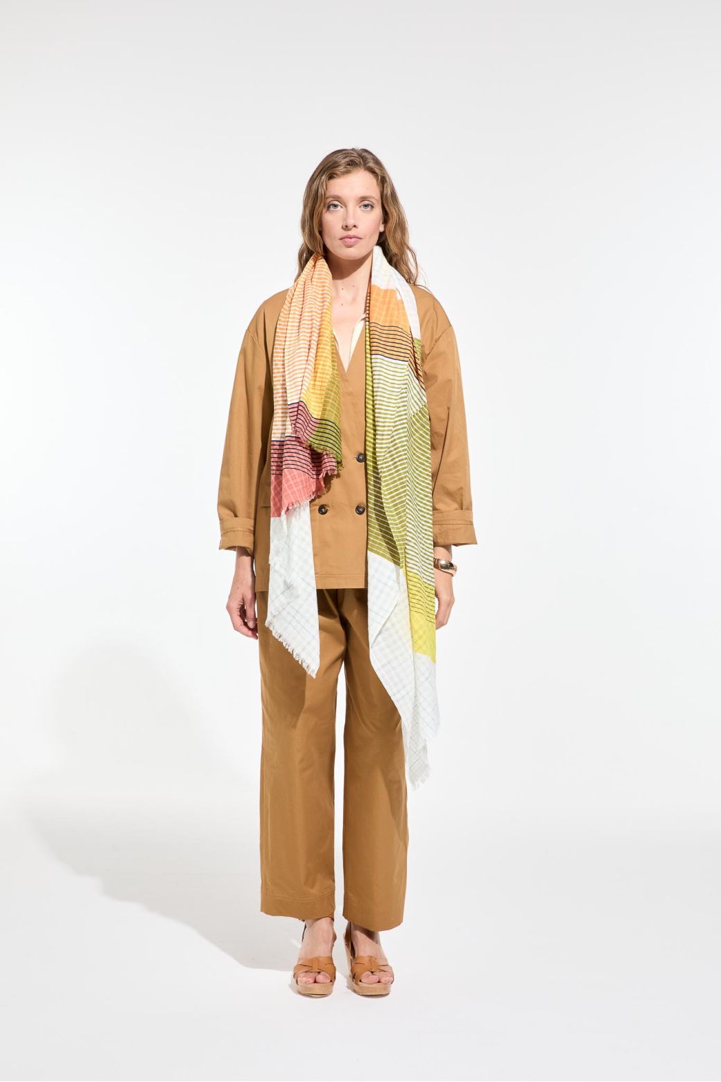 O - AmberEttore Scarf Pack Of 2