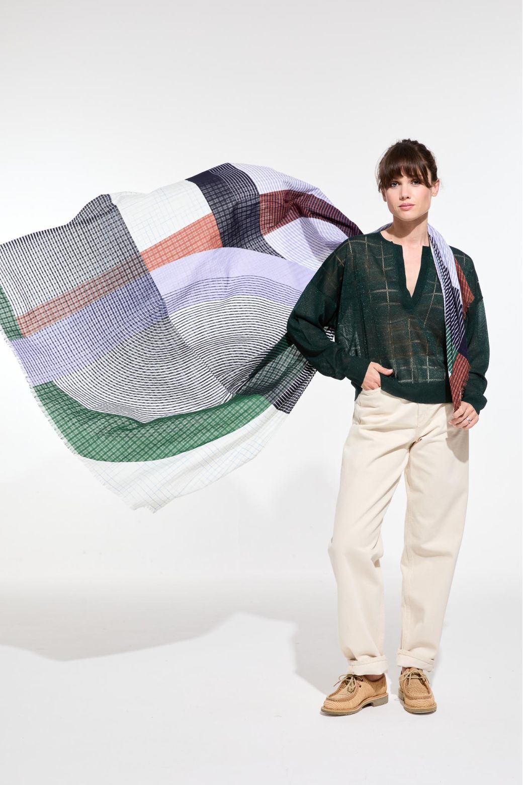 O - LilacEttore Scarf Pack Of 2