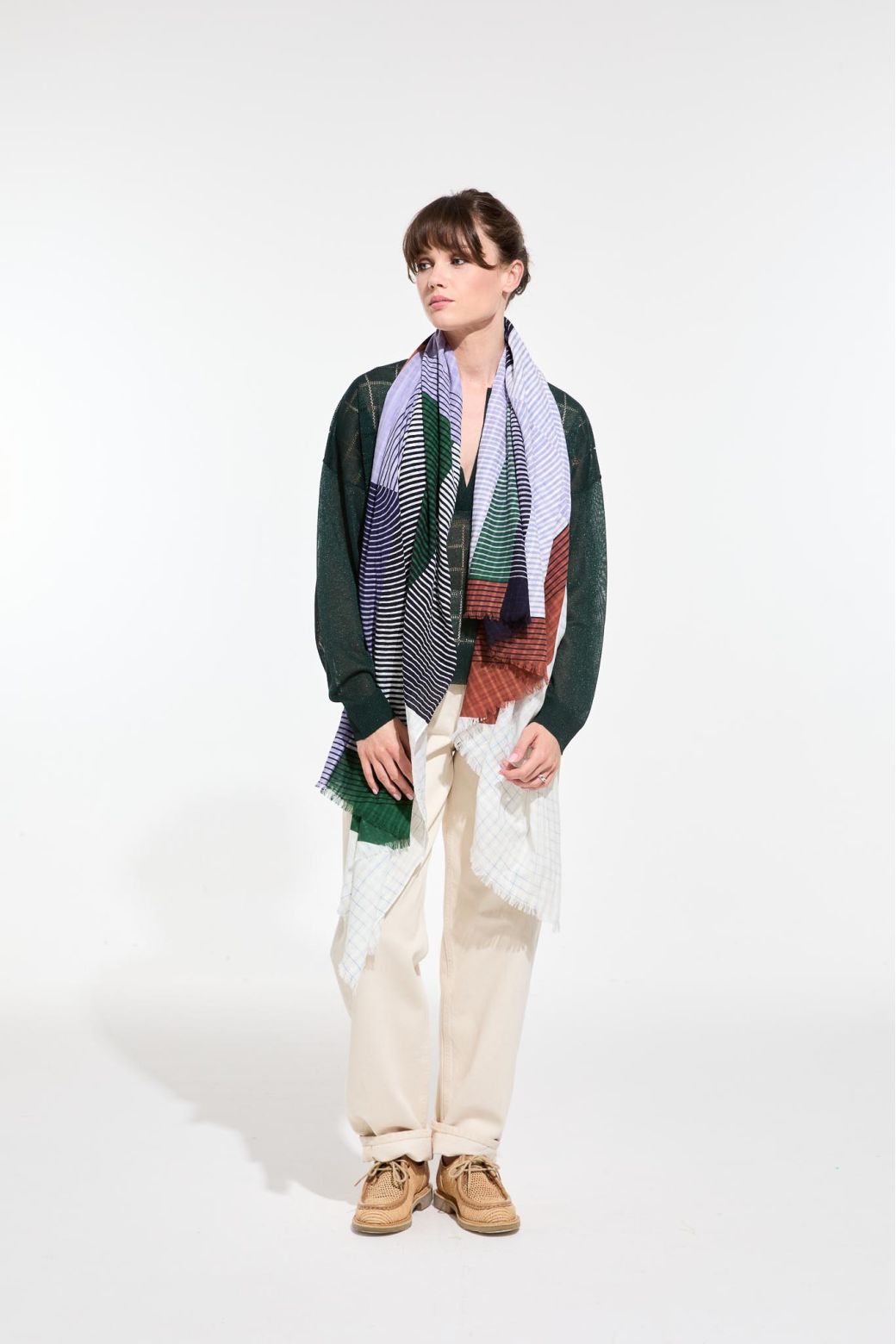 O - LilacEttore Scarf Pack Of 2