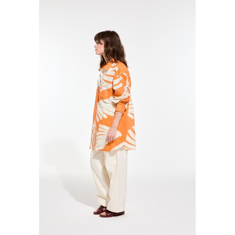 103 - Chemise Marcel Palma Orange Lot De 2