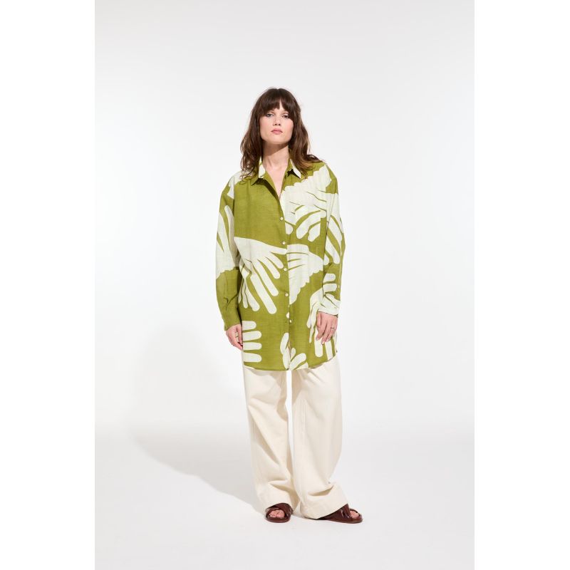 103 - Chemise Marcel Palma Kaki Lot De 2