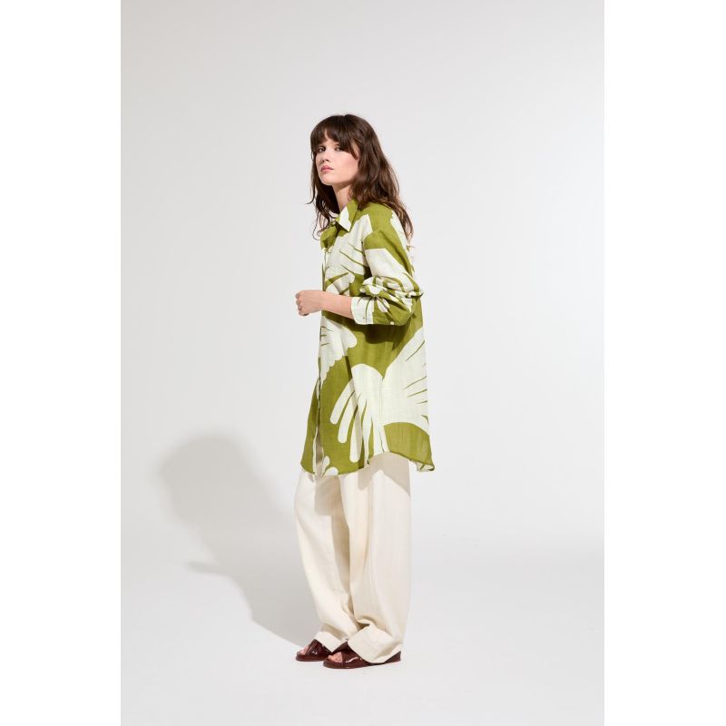 103 - Chemise Marcel Palma Kaki Lot De 2