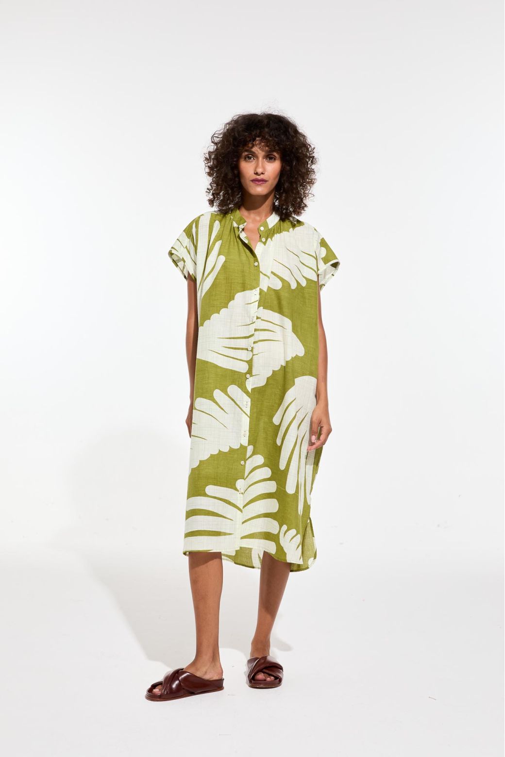 103 - Khaki Alma Palma Dress Pack Of 2