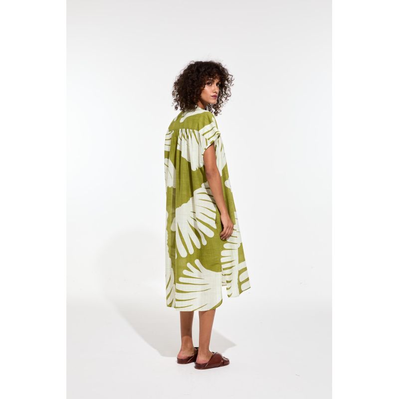 103 - Robe Alma Palma Kaki Lot De 2