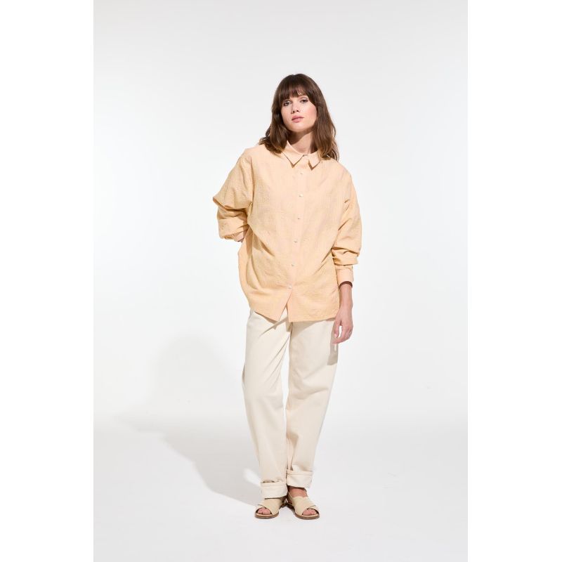 105 - Chemise Rosalie Cinetique Peche Lot De 2