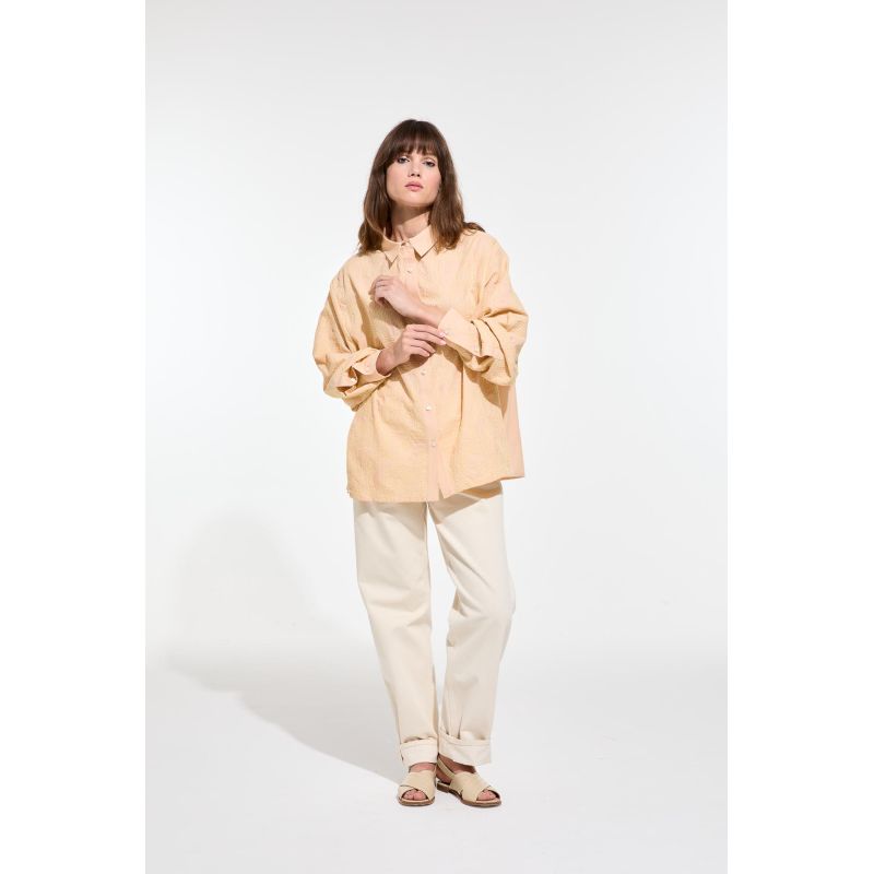 105 - Chemise Rosalie Cinetique Peche Lot De 2