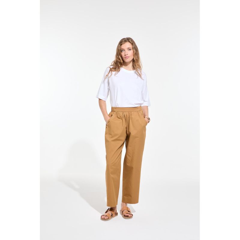 106 - Pantalon Joe Muse Caramel Lot De 2