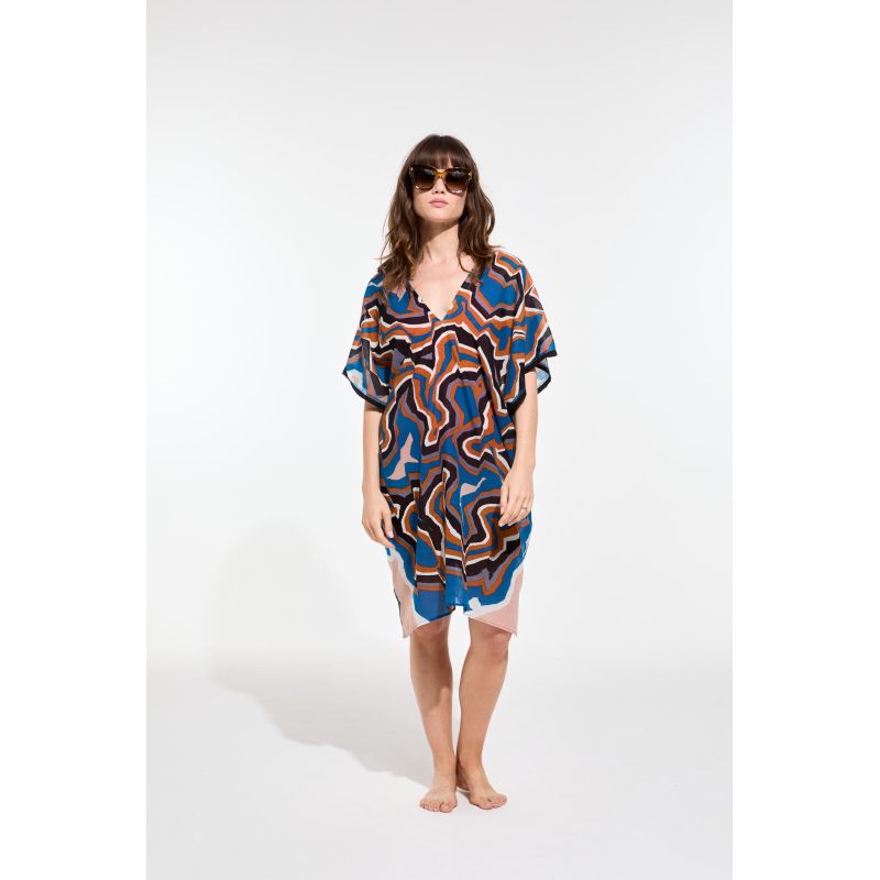 207 - Robe Elia Agate Gris Bleu Lot De 2