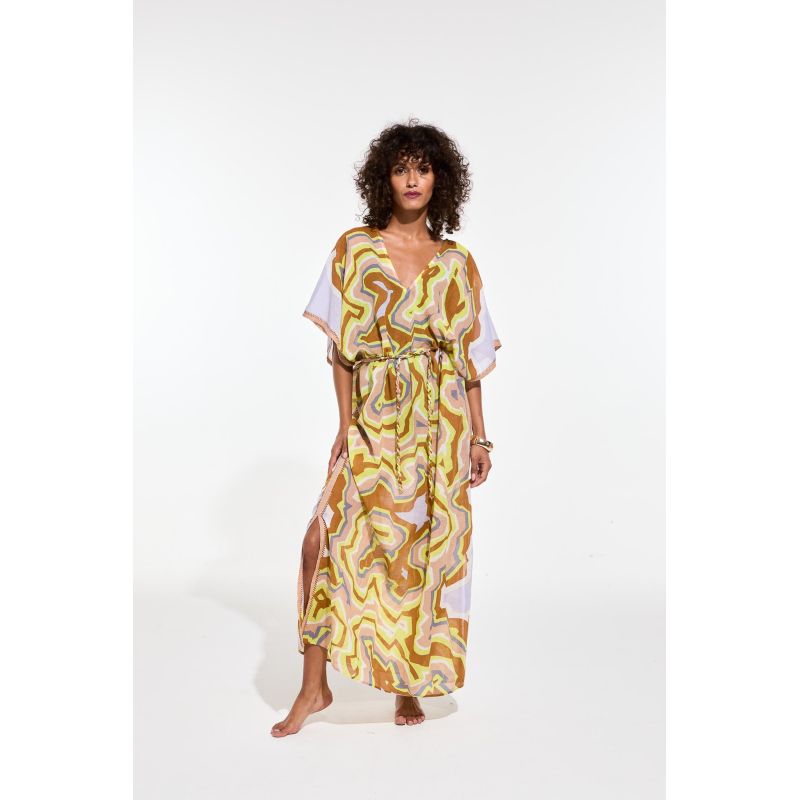 207 - Robe Hydra Agate Citrine Lot De 2