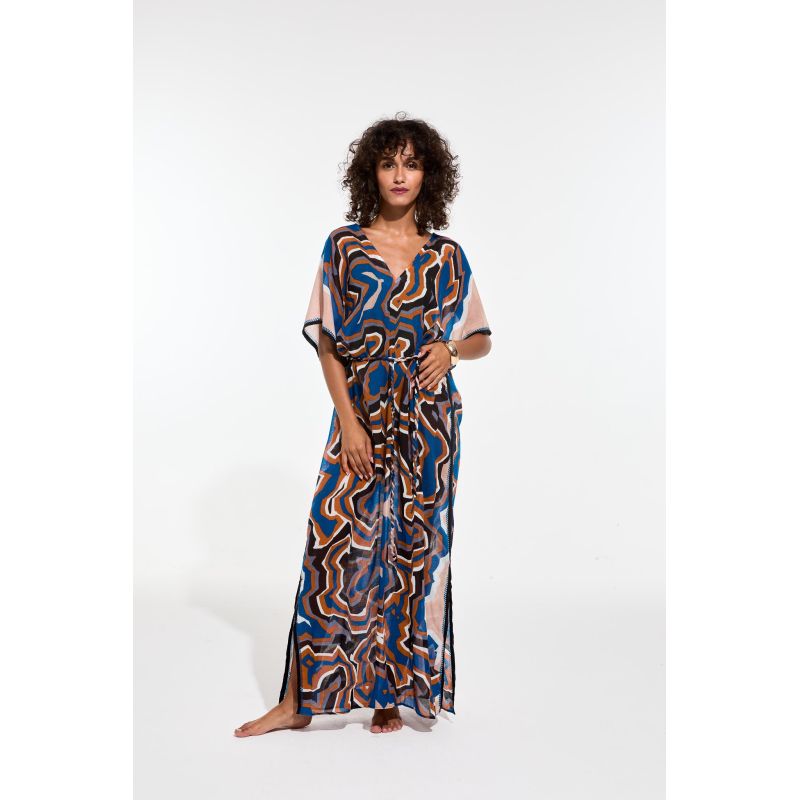 207 - Robe Hydra Agate Gris Bleu Lot De 2