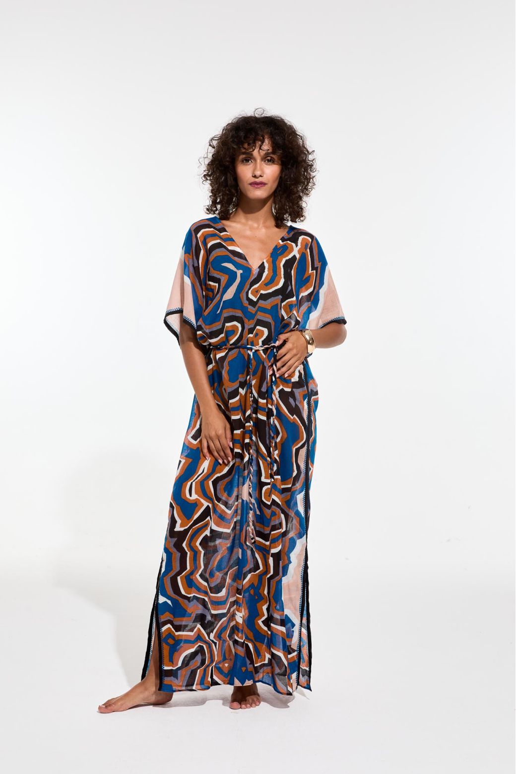 207 - Blue Grey Hydra Agate Dress Pack Of 2