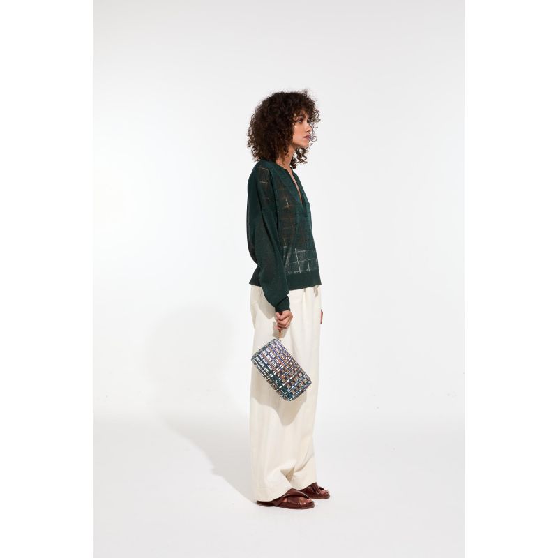 402 - Pochette De Voyage ElbaUtopie Bleu Lot De 2