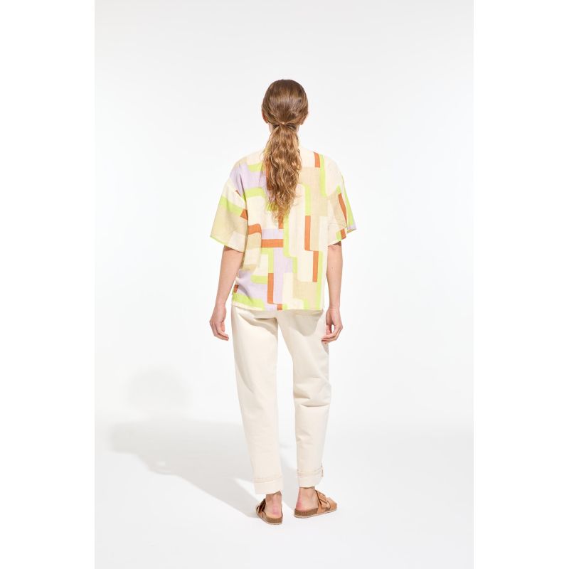 208 - Chemise Andrew Arum Craie Lot De 2