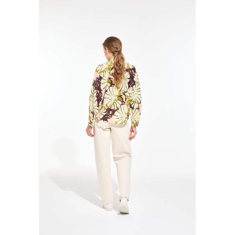 110 - Chemise Tara Pavot Kaki Rose Lot De 2