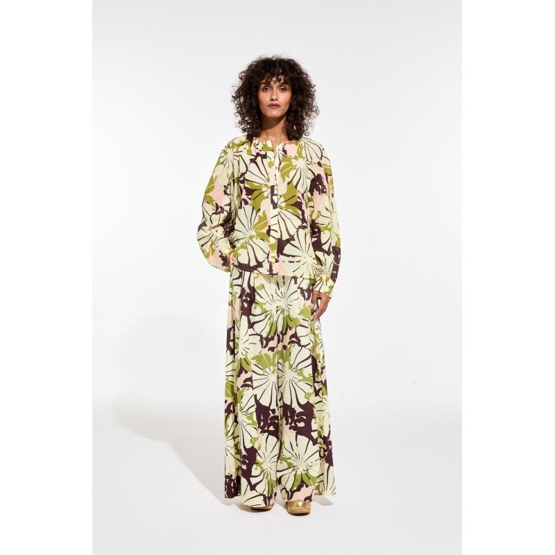 110 - Chemise Tara Pavot Kaki Rose Lot De 2