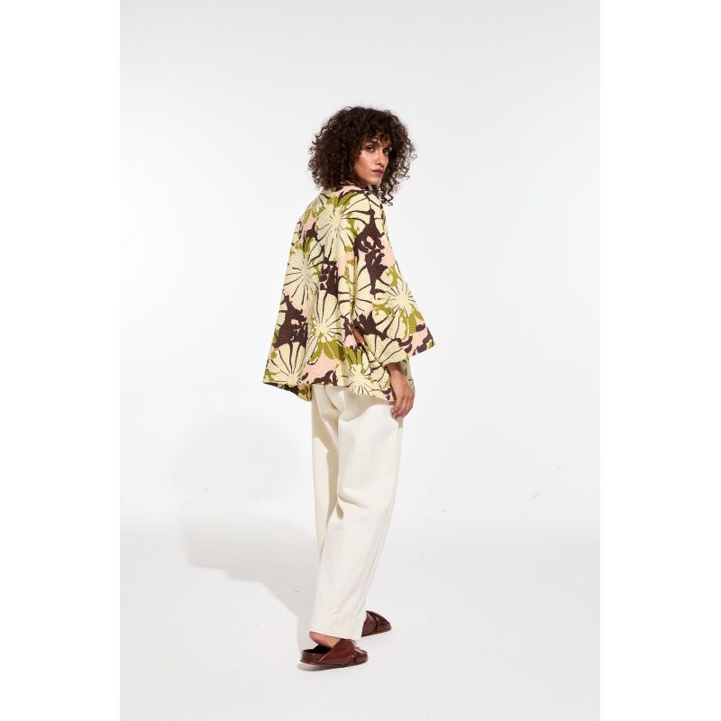 110 - Veste Ada Pavot Kaki Rose Lot De 2