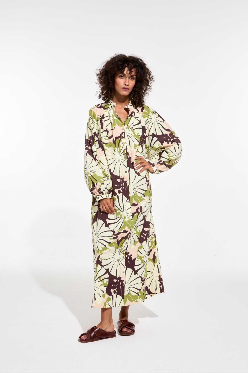 110 - Rose Khaki Eulalie Pavot Dress Pack Of 2