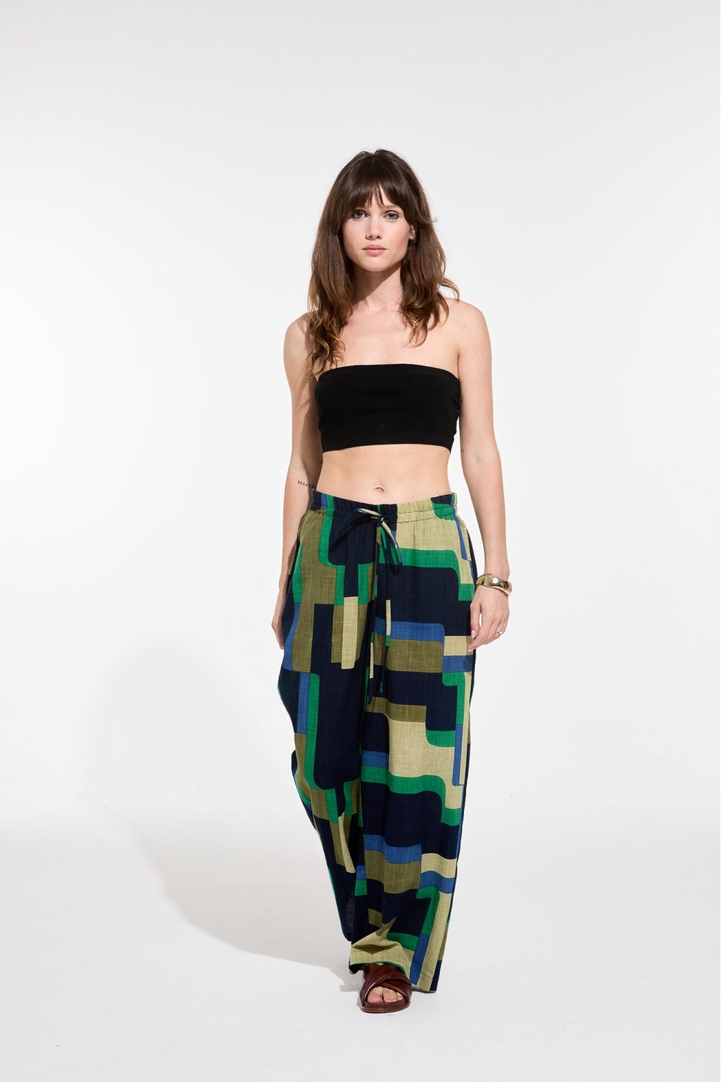 208 - Green Max Arum Pants Pack Of 2