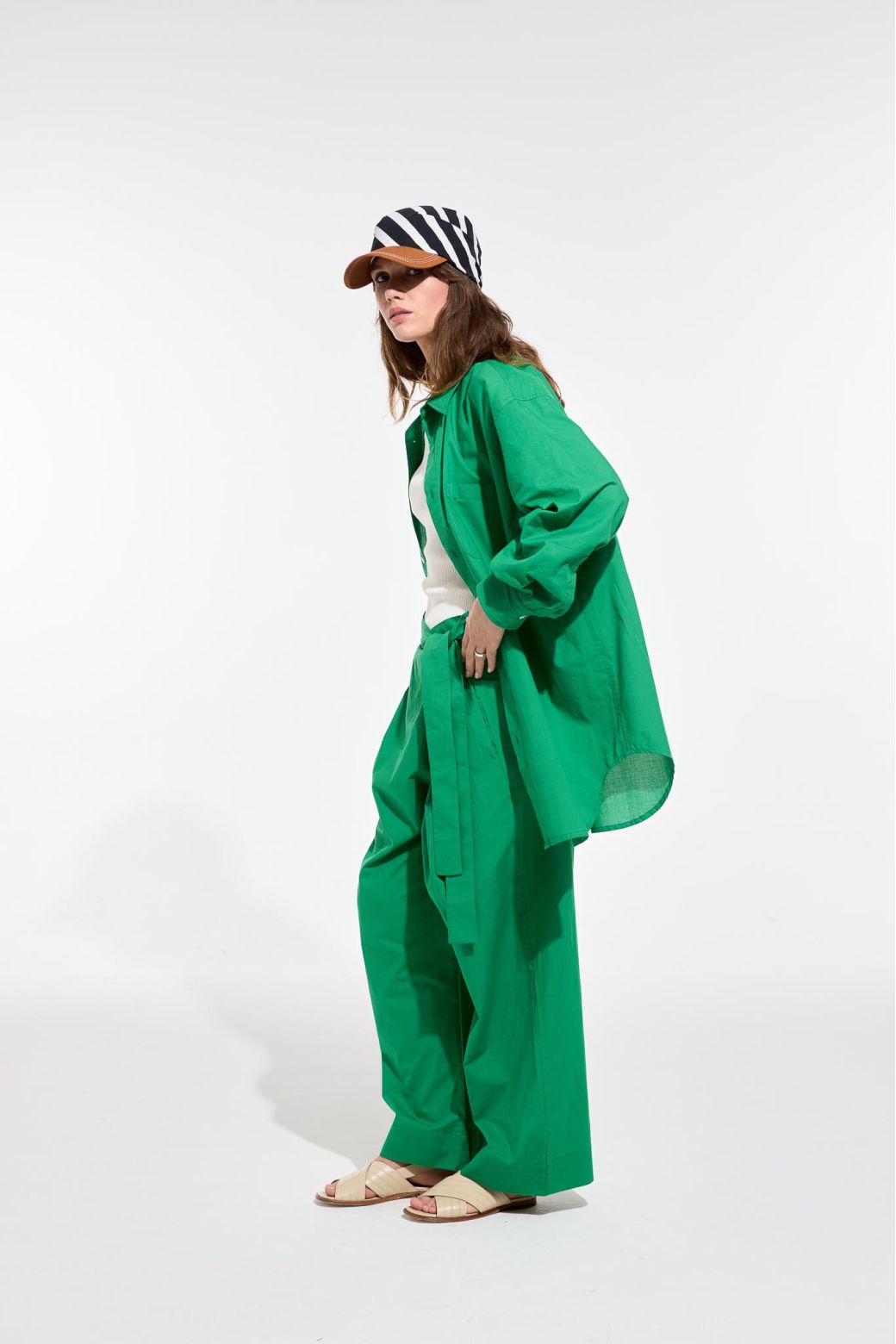 408 - Black Green JenaSol Cap Pack Of 2