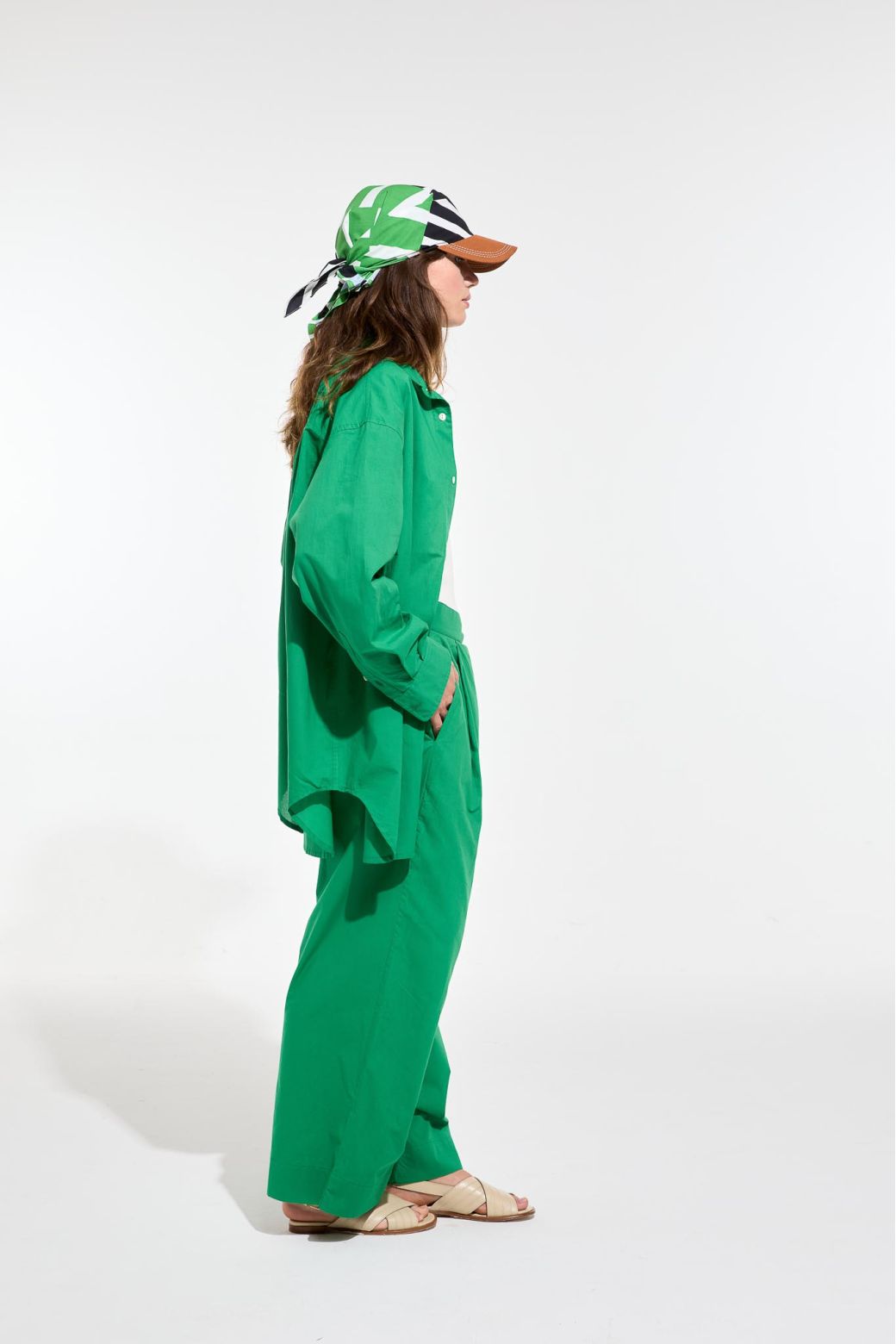 408 - Black Green JenaSol Cap Pack Of 2