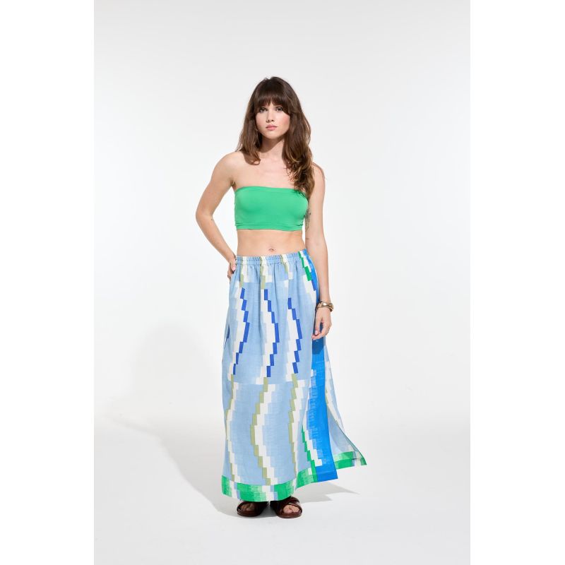 209 - Jupe Juliette Aurore Ciel Lot De 2