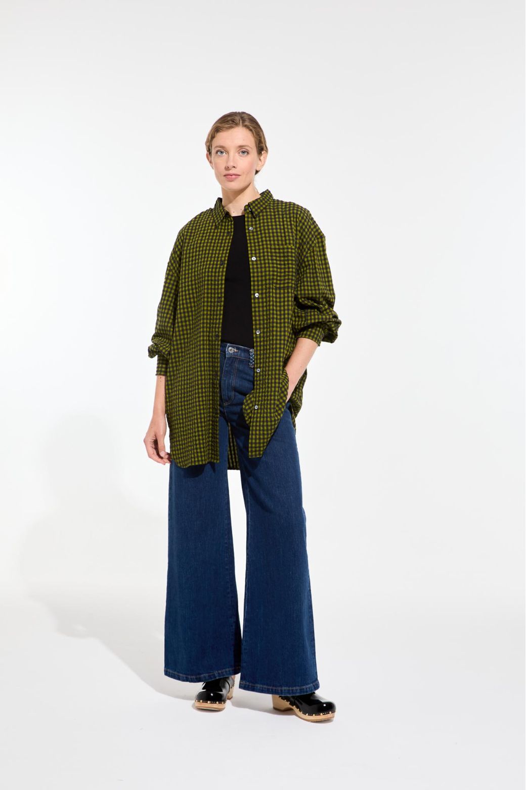 115 - Navy Khaki Marcel Freesia Shirt Pack Of 2