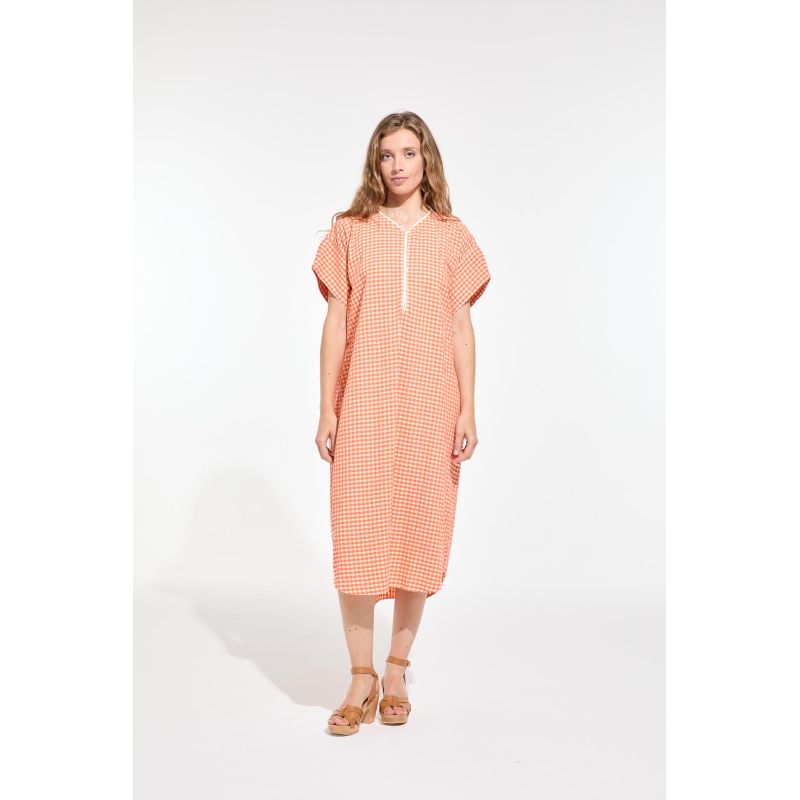 115 - Robe Noto Freesia Orange Lot De 2