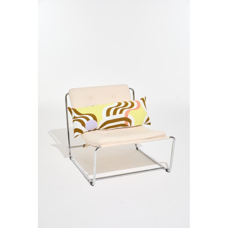 504 - CoussinNebuleuse Lime 30/80 Cm Lot De 2