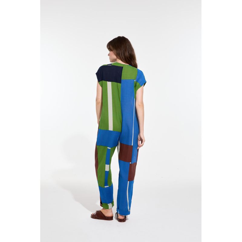 210 - Combinaison Messina Liane Bleu Vert Lot De 2