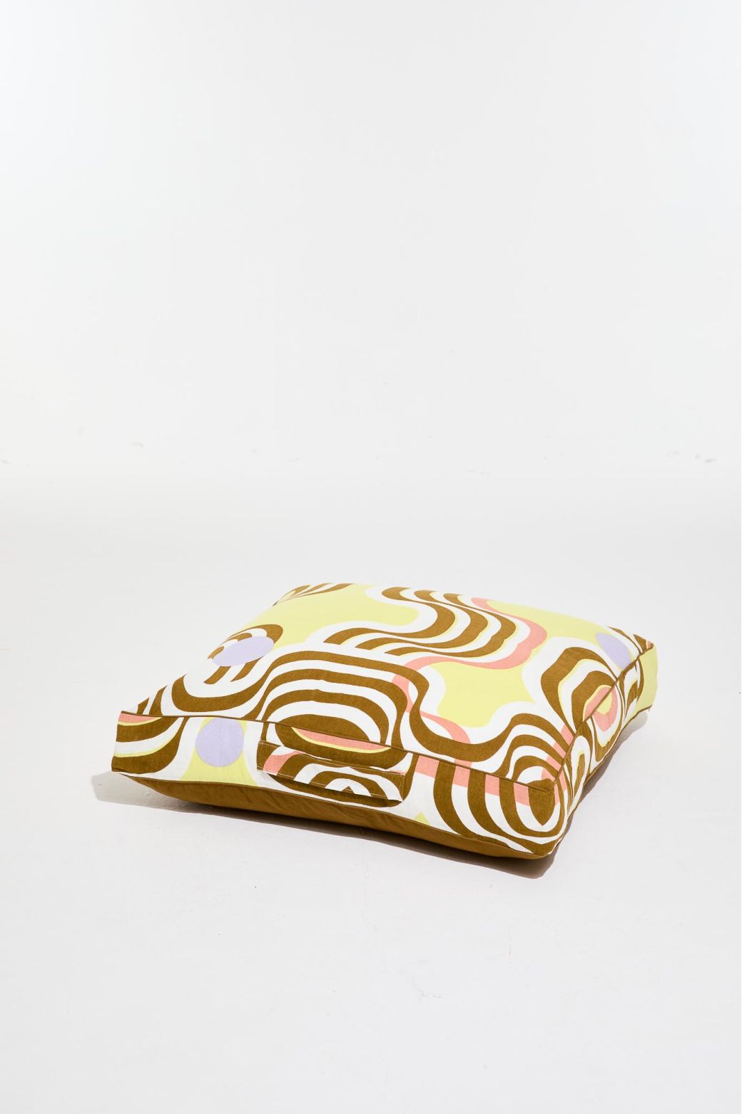 504 - LimeNebuleuse Cushion 80/80/12 Cm Pack Of 2