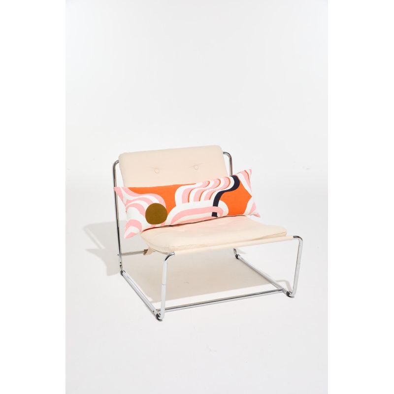 504 - CoussinNebuleuse Terracotta 30/80 Cm Lot De 2