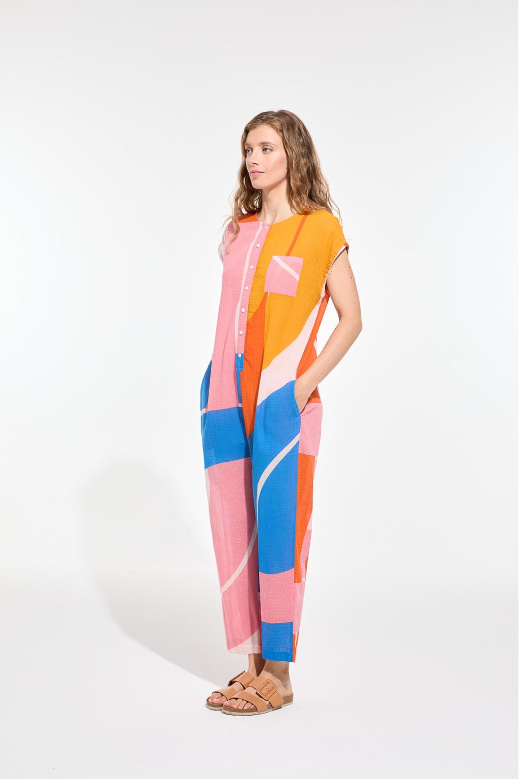 210 - Multicolor Messina Liane Jumpsuite Pack Of 2